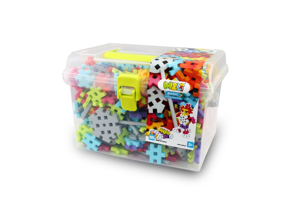 Meli BASIC constructor travel box 500 piezas