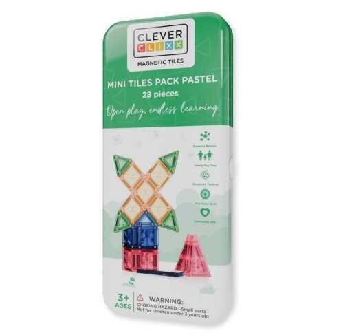 Mini Travel Cleverclixx 28 Piezas Colores Pastel