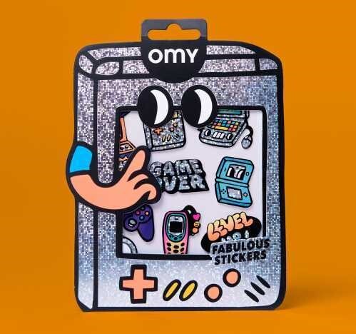 New Stickers Big Game Boy