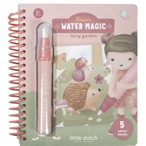 Libro Mágico Agua Rosa Fairy Garden Little Dutch