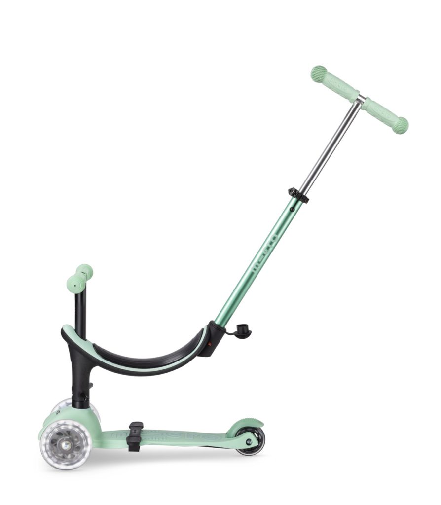 Patinete micro 4en1 deluxe LED - Menta