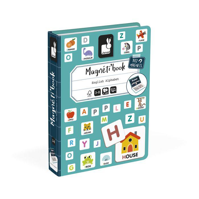 Libro magnético Alfabeto en inglés