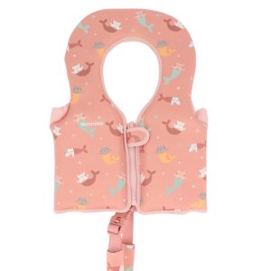 Chaleco Flotador Aprendizaje Mermaid Cats TALLA 1-2 AÑOS