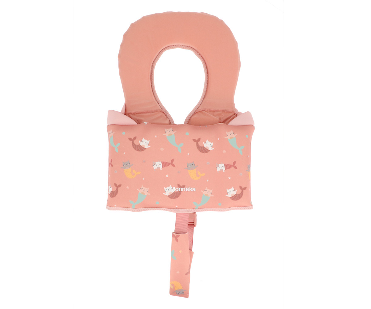 Chaleco Flotador Aprendizaje Mermaid Cats TALLA 1-2 AÑOS