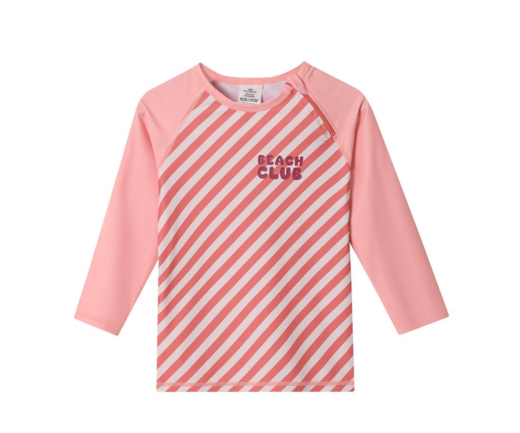 Camiseta proteción solar manga larga stripes Bloom & Blush
