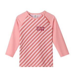 Camiseta proteción solar manga larga stripes Bloom & Blush