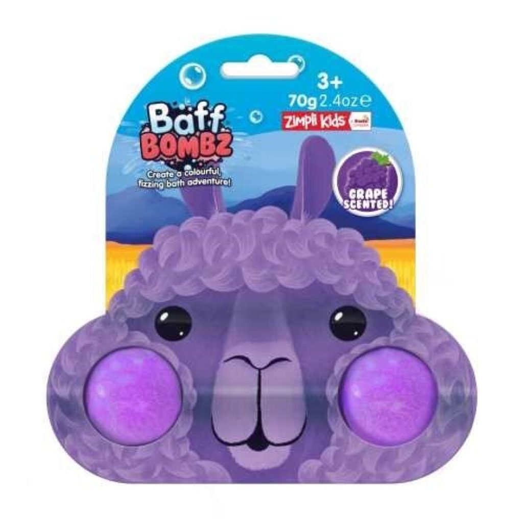 Bomba de baño llama - pack de 2