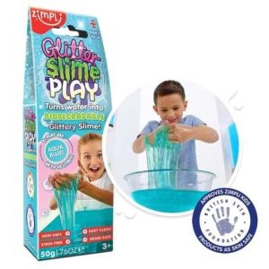 Glitter SLIME Play Aqua