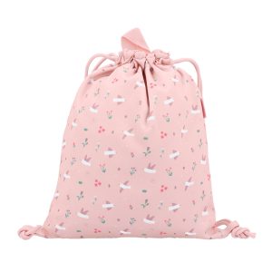 Mochila saco tela Blossom birds