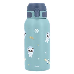 Botella de acero térmica Pandas in space 500ml