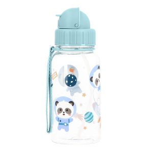 Botella plástico Pandas in space 500ml
