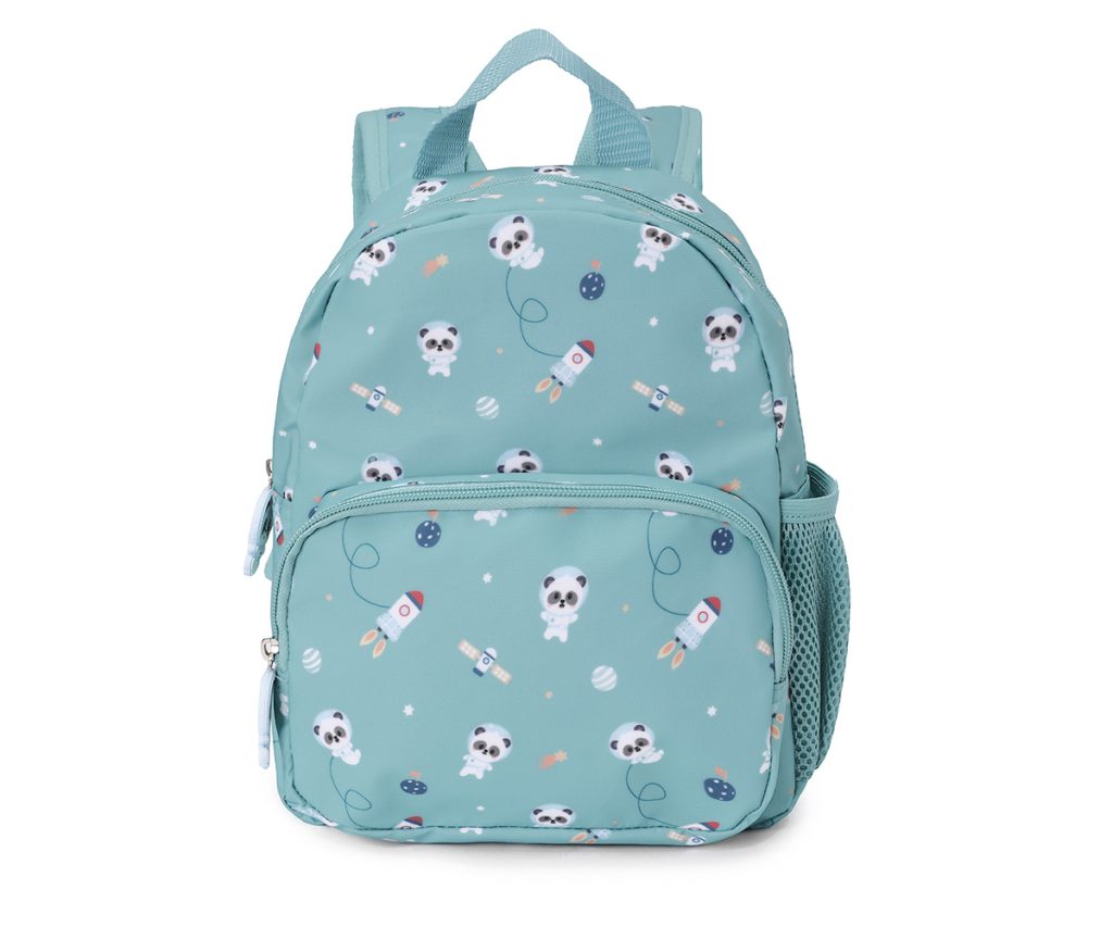 Mochila infantil Pandas in space