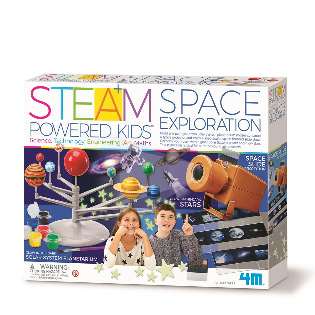 Steam powered kids – Exploración del espacio