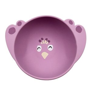 Bol de silicona con ventosa - Mrs. Peacock