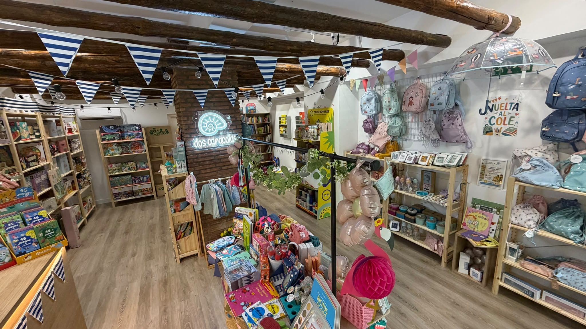 Tienda de juguetes Dos Caracolas en Torrejón de Ardoz, Madrid