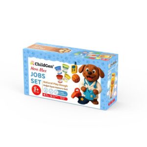 Plastilina natural JOBS SET Paw pals
